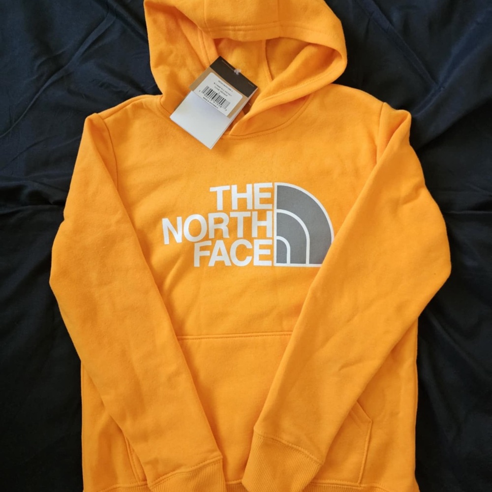 The North Face Vibrant Orange Pullover